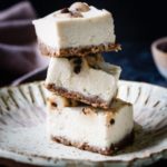 Vegan Cookie Dough Cheesecake Bars