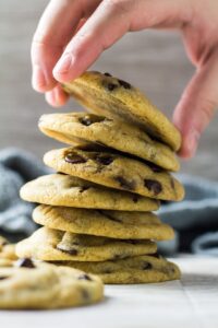 Vegan Chocolate chip cookies