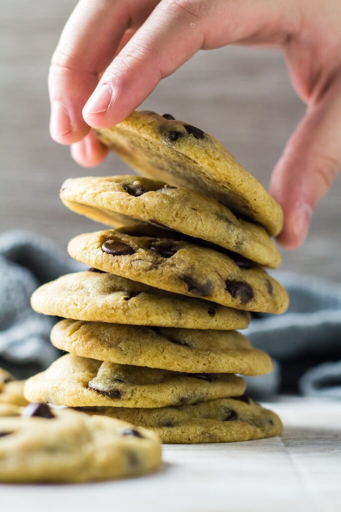 Vegan Chocolate chip cookies
