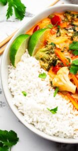 Vegan red Thai Curry