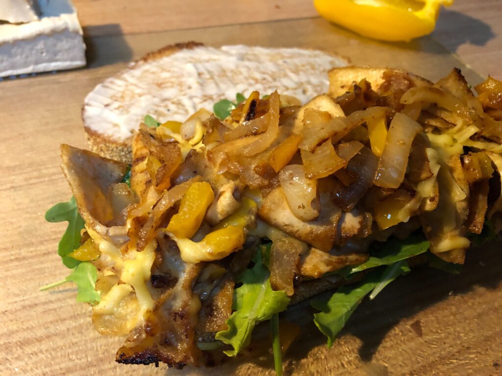 The Radler Tofu Sandwich