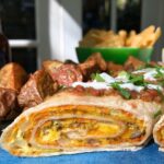 Breakfast Burrito Roll Up