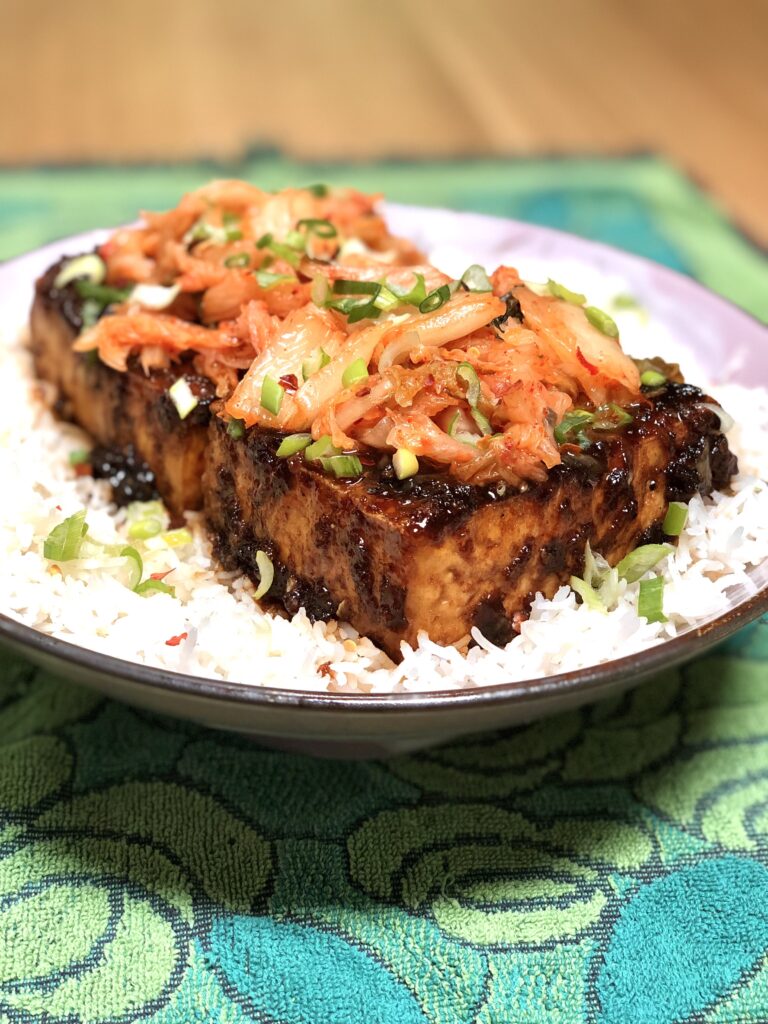 Kimchi tofu